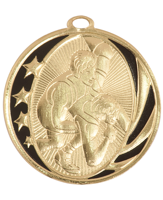 Midnite Star Wrestling Medal - MS712