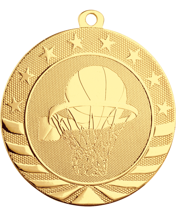 Starbrite Basketball Medal-SB252
