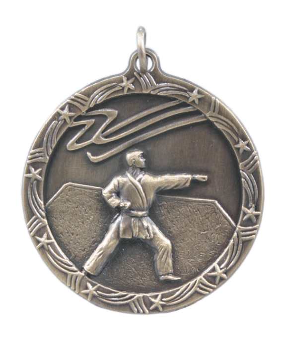 Shooting Star Martial Arts Medal - ST17