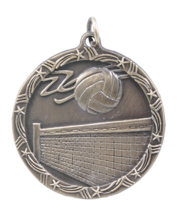 Shooting Star Volleyball Medal - ST22