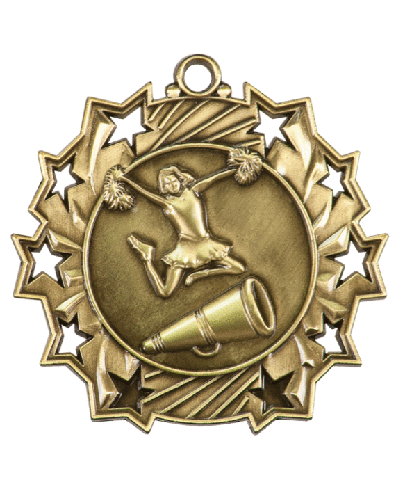 Ten Star Cheer Medal-TS404