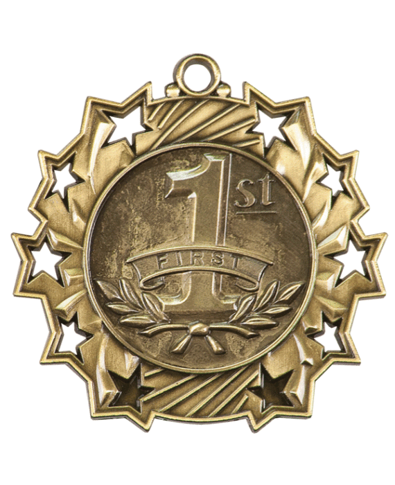 Ten Star 1st Place Medal-TS420G