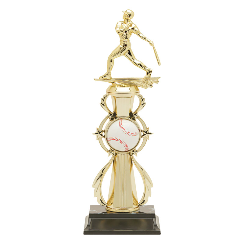 Color Sport Assembled Trophy, Baseball - 96503G