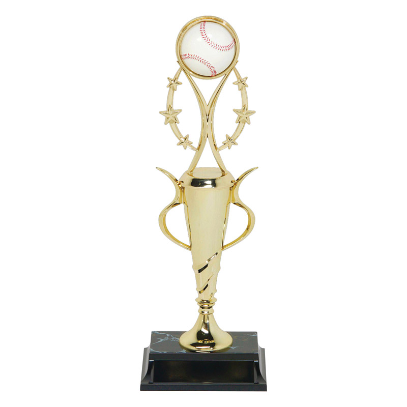 Spiral Cup Assembled Trophy, Baseball - 97503G