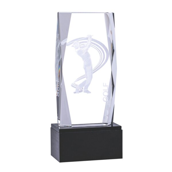 golf award Sport Tower Golf Male Crystal – CRY1139 Crystal Crystal product image