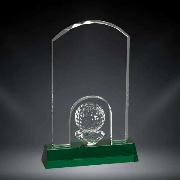 golf award Golf Crystal Arch Award – GI00339B Crystal Crystal product image