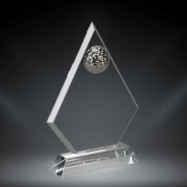 golf award Golf Crystal Diamond Award – 96109 Crystal Crystal product image