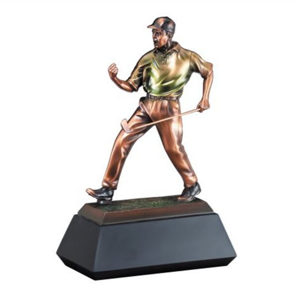 golf award Copper Collection Golf Resin Sculpture – RFB073 product image