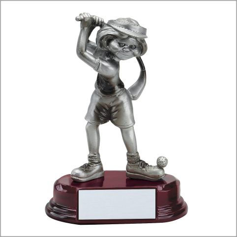 golf award Comic Golf Female Resin – RFG827 product image