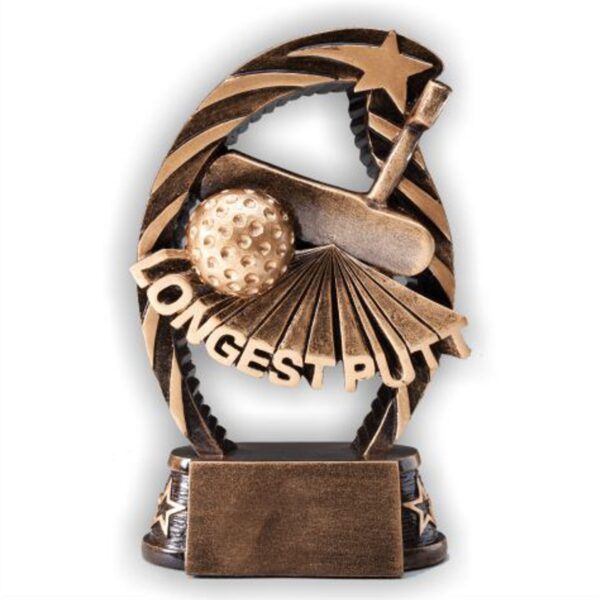 golf award Golf Longest Putt Resin – RST846 product image